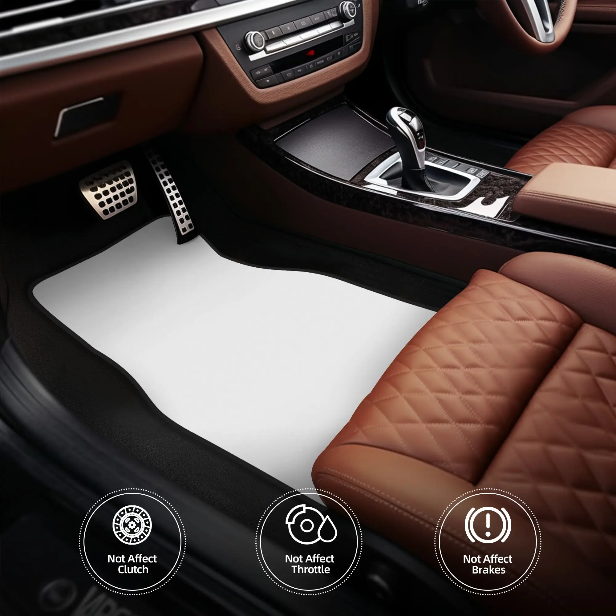 4-Piece Car Floor Mat Red Dragon Car Mat Carpet Non-Slip Carpet with Rubber Backing Auto Accessories Decoration for Car SUV