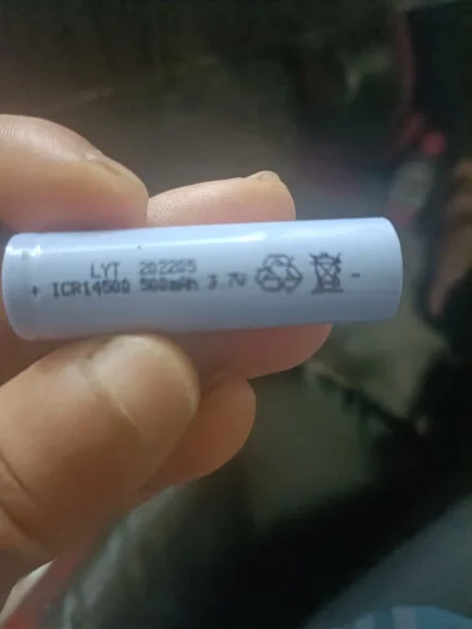 buy more will cheap Remote control 3.7V14500 500MAH lithium battery bucket excavator flat head