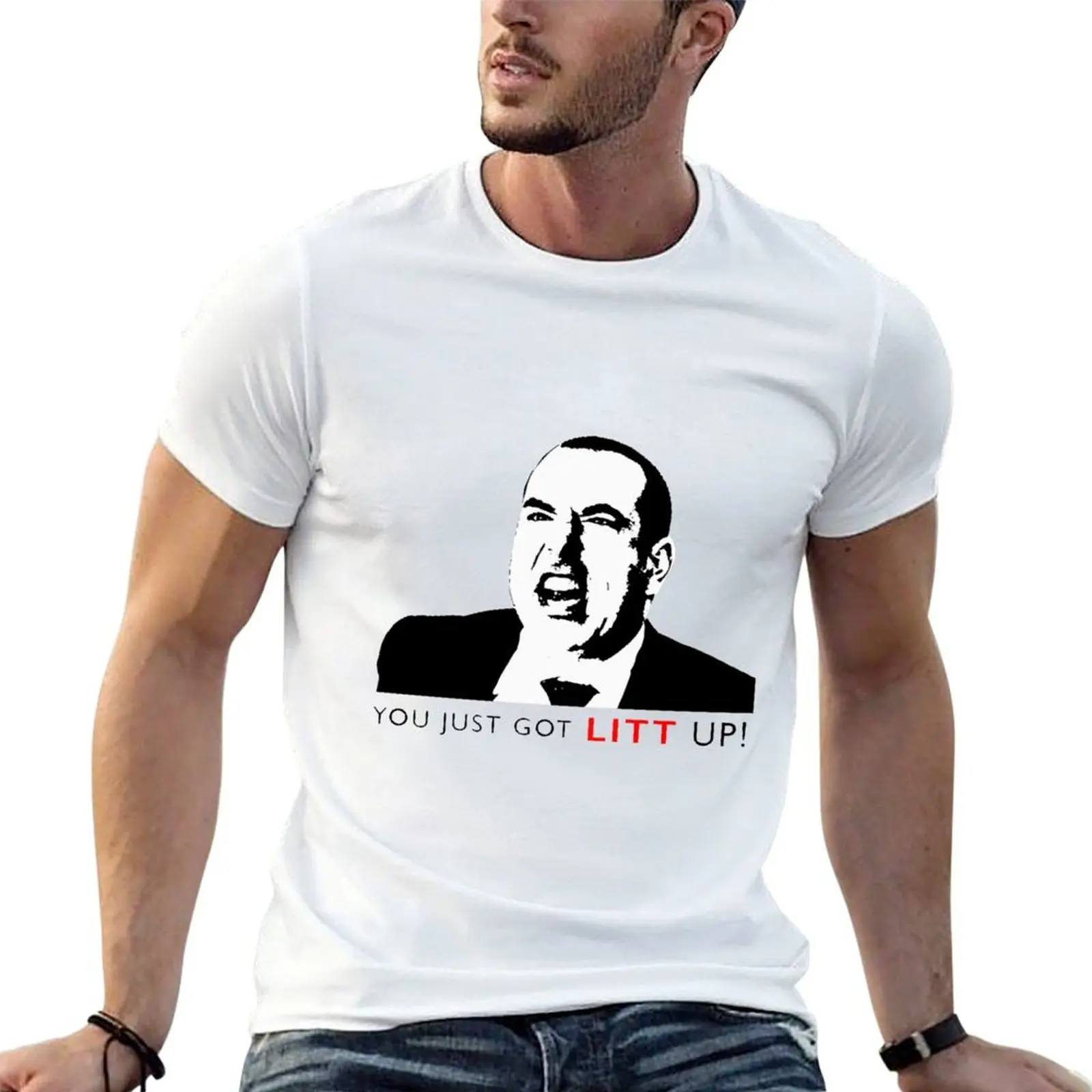

just got litt up T-Shirt t shirts for man cotton man t shirt heavy cotton man t shirts for men T-shirt