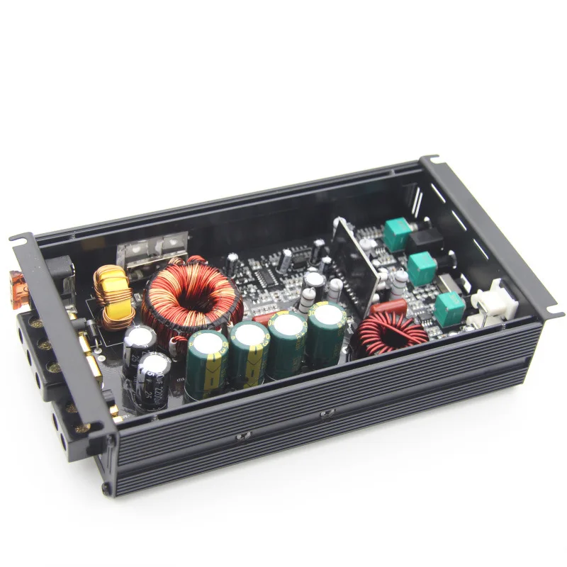 Class D High-power Vehicle Single-channel Digital Dual Voice Coil Overweight Pure Bass Push Passive Power Amplifier 500w