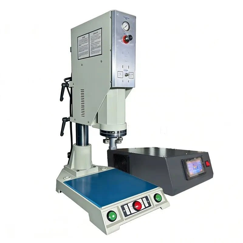 ultrasonic plastic welding machine, suitable for cosmetic bottles, small plastic parts