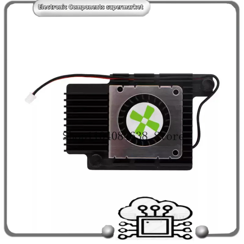 For Radxa Heatsink 6540B, Designed for ROCK 5C/A7A, Adjustable Fan Speed, Easy to Install and Remove.