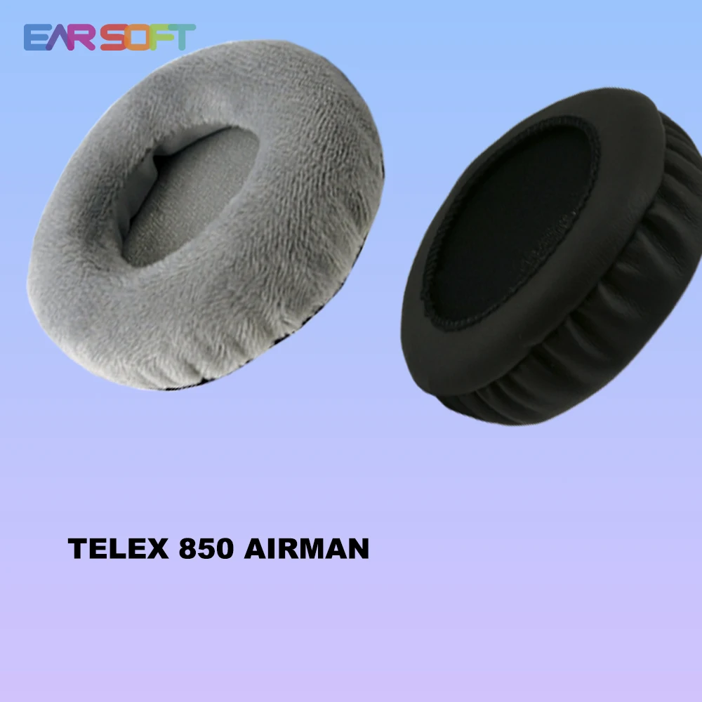 Сменные амбушюры Earsoft для наушников TELEX 850 AIRMAN, чехлы-накладки, аксессуары