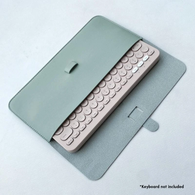 

Portable Keyboard Carrying Case Storage Bag PU Leathers Dustproof Protective Case for K380 Wireless Keyboard Shockproof M76A