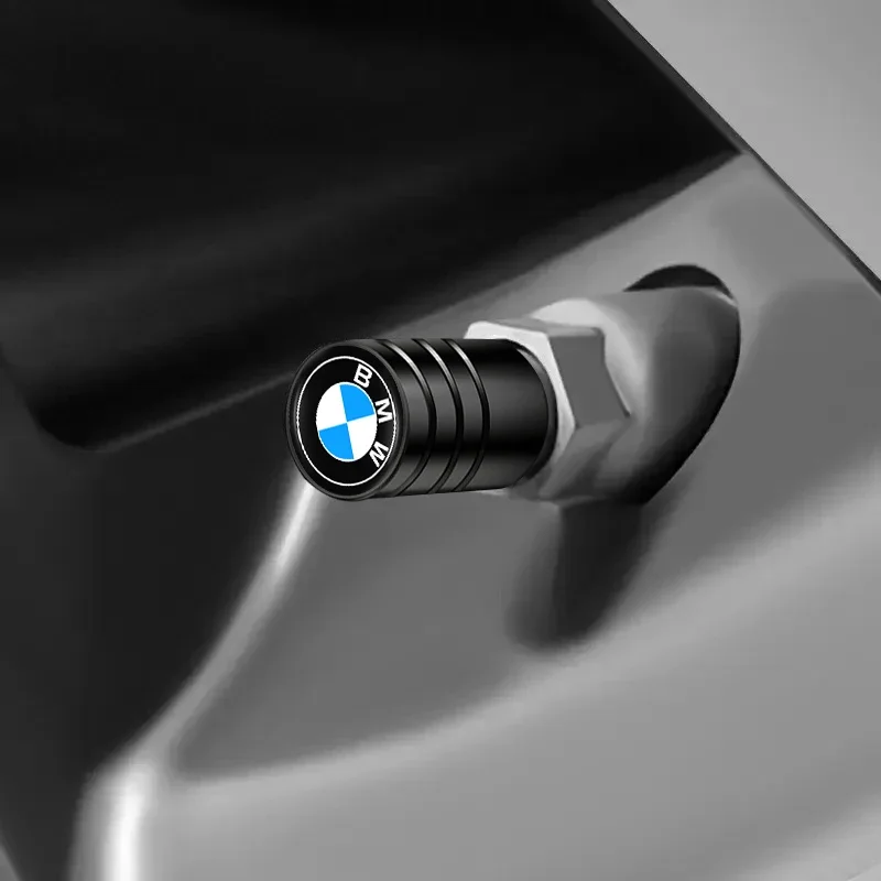 4Pcs Metal Car Wheel Tire Valve Caps Stem Case Cover For BMW X1 X2 X3 X4 E28 E90 F20 GT G30 i3 i4 G07 G42 F01 F02 M3 M4 M5 F93 view 6