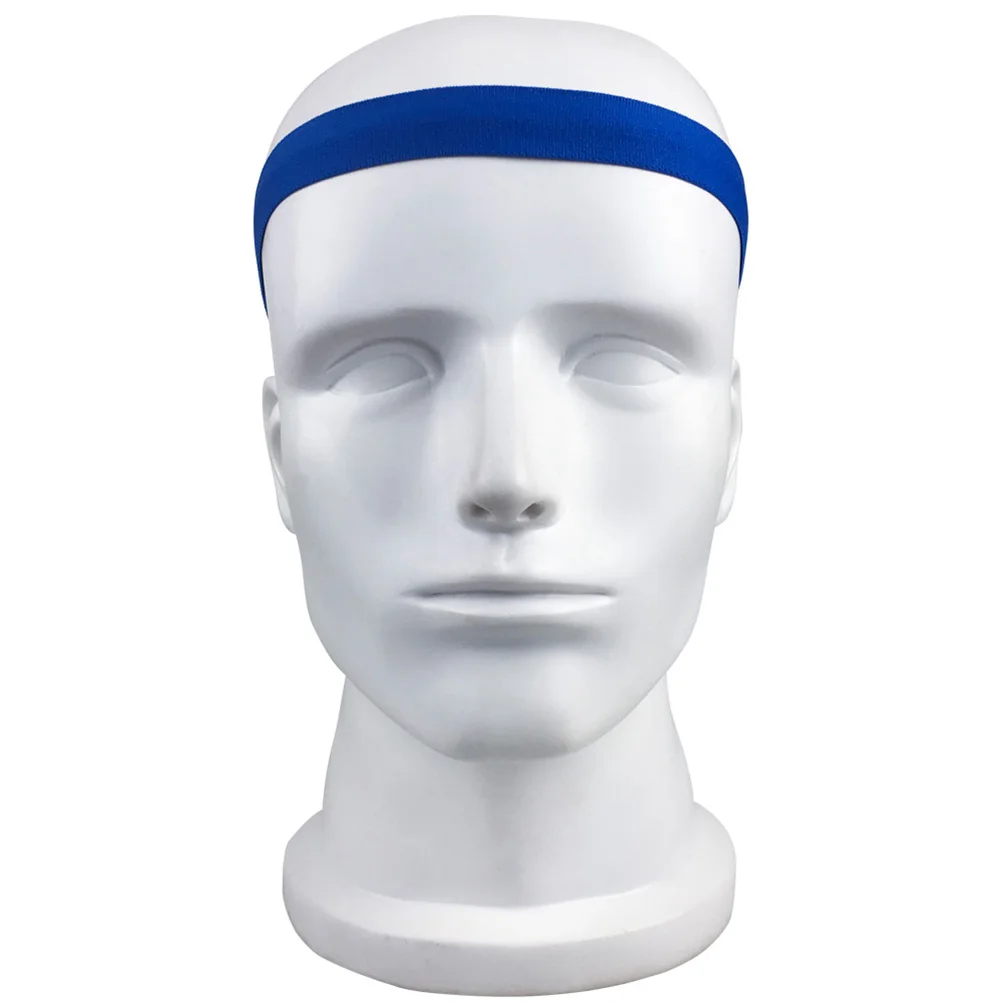 

2pcs Sports for Exercise Fitness Black AntiSlip Sweatband Yoga Running Workouts Headband For Exercises