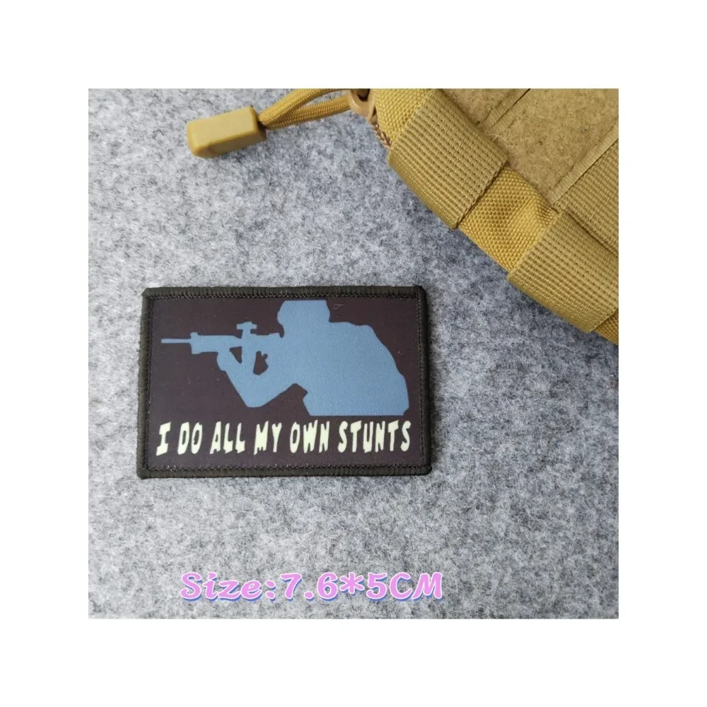 Military Firearms Printing Patch Assault Weapons Instructors Tactical Morale Badge Military Fans Backpacks Patches for Clothing