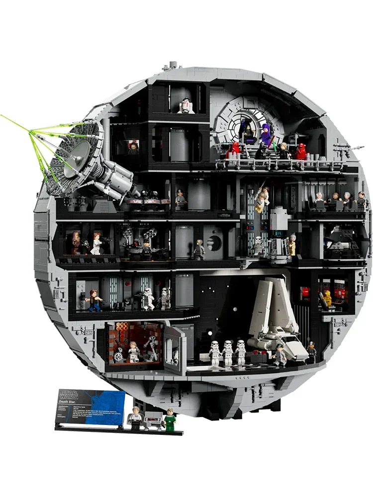 9023 stuks grote bouwstenen constructieruimtemodel speelgoed compatibel met set 75419 volwassenen verjaardag kerstcadeau - afbeelding 2