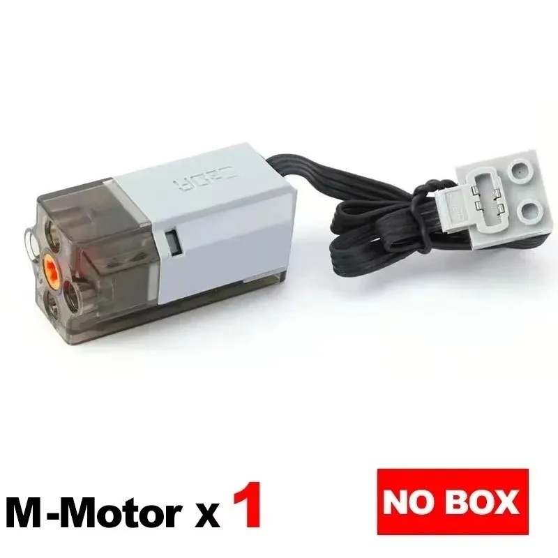 Hoge Snelheid Servo L M Motor En Led Licht Compatibel Met Lego Auto 88004 88003 88013 Cada Technische Power Functies S059-001