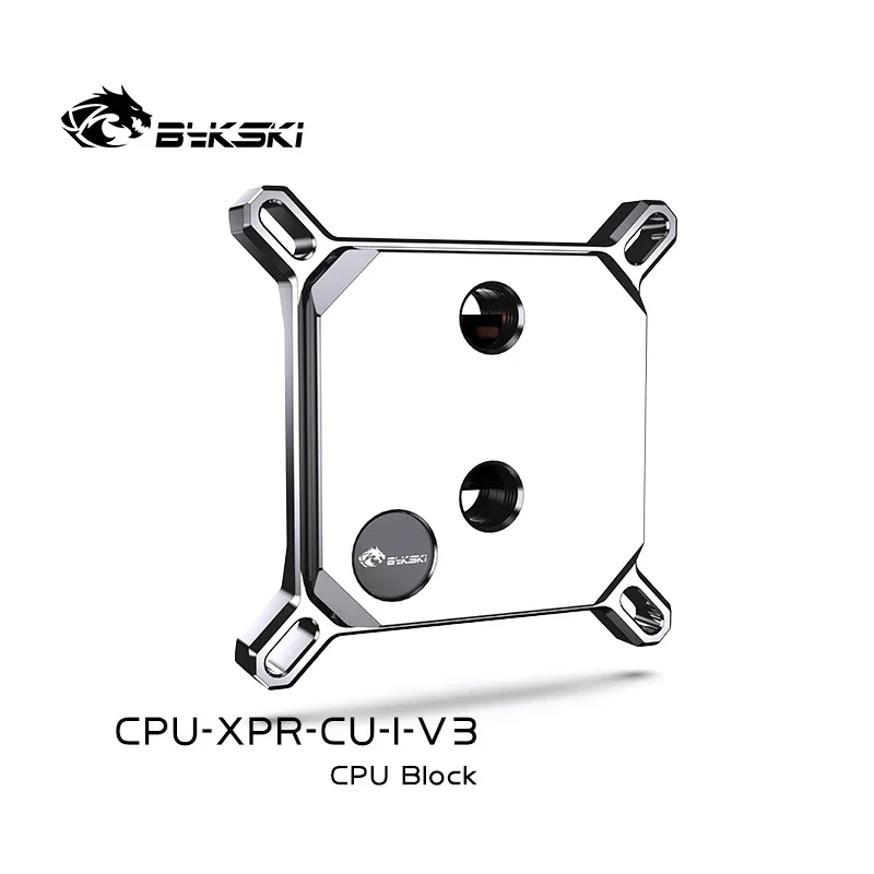 Bykski CPU Block Use for INTEL LGA115X 1200 1700 2011/AMD Ryzen 3/5/7 X470 X570 Water Cooler Radiator CPU-XPR-CU-I/M-V3