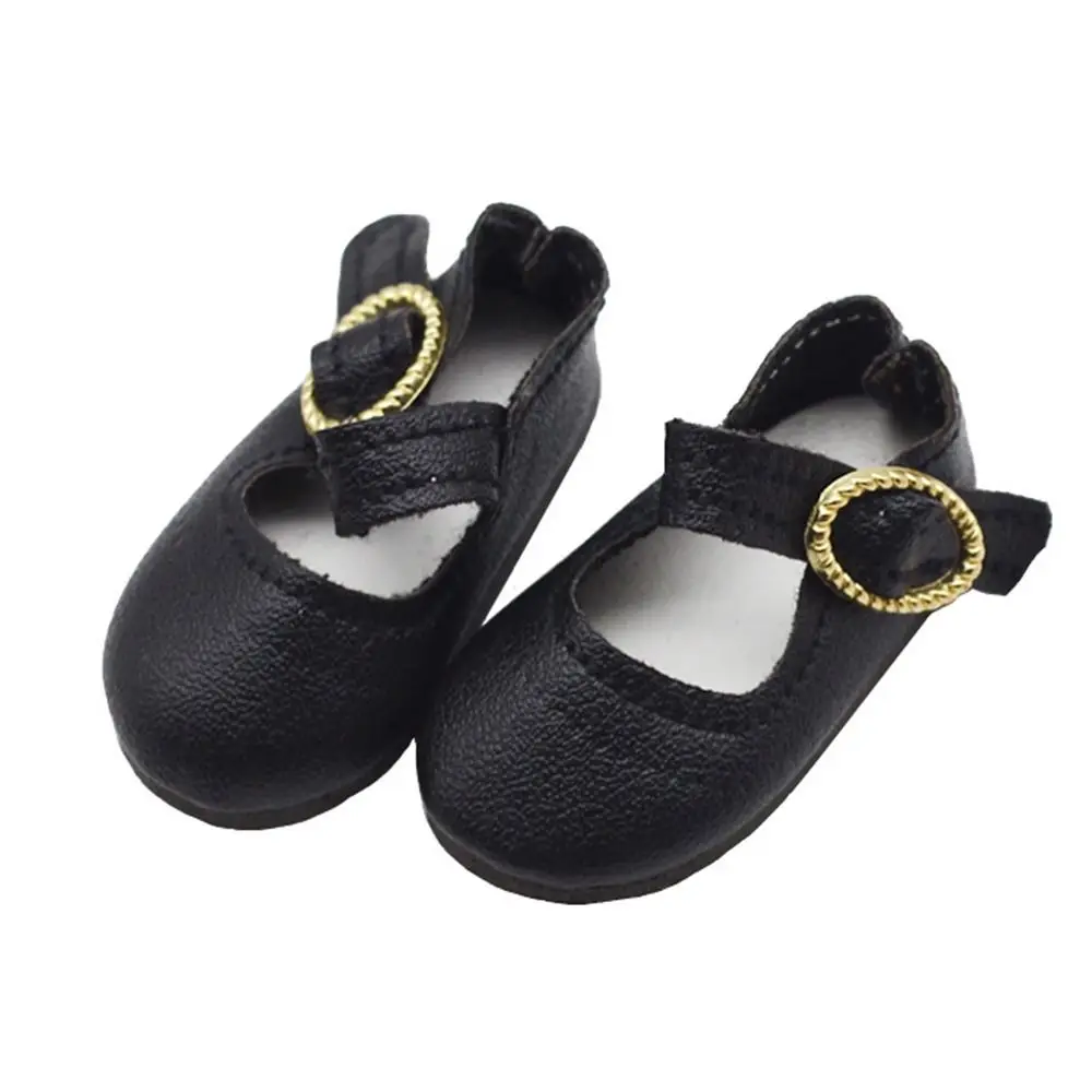 4 Colors 4.6*2CM 15cm Cotton  Play House Accessories Leather Shoes 1/6  Boots Differents Color