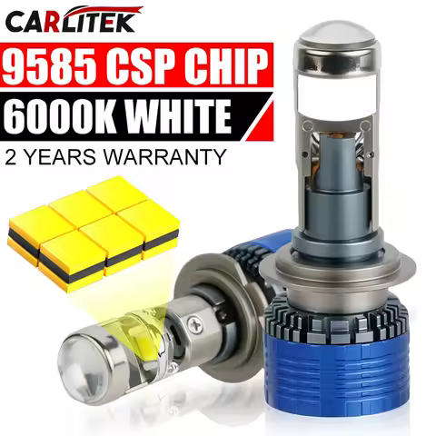 2PC H4 H7 Bi LED Projector Lens 6800000LM 6800W LED Headlights Bulbs LHD 6500K H8 H9 9005 9006 HB3 HB4 H11 Car Lights 12V 24V