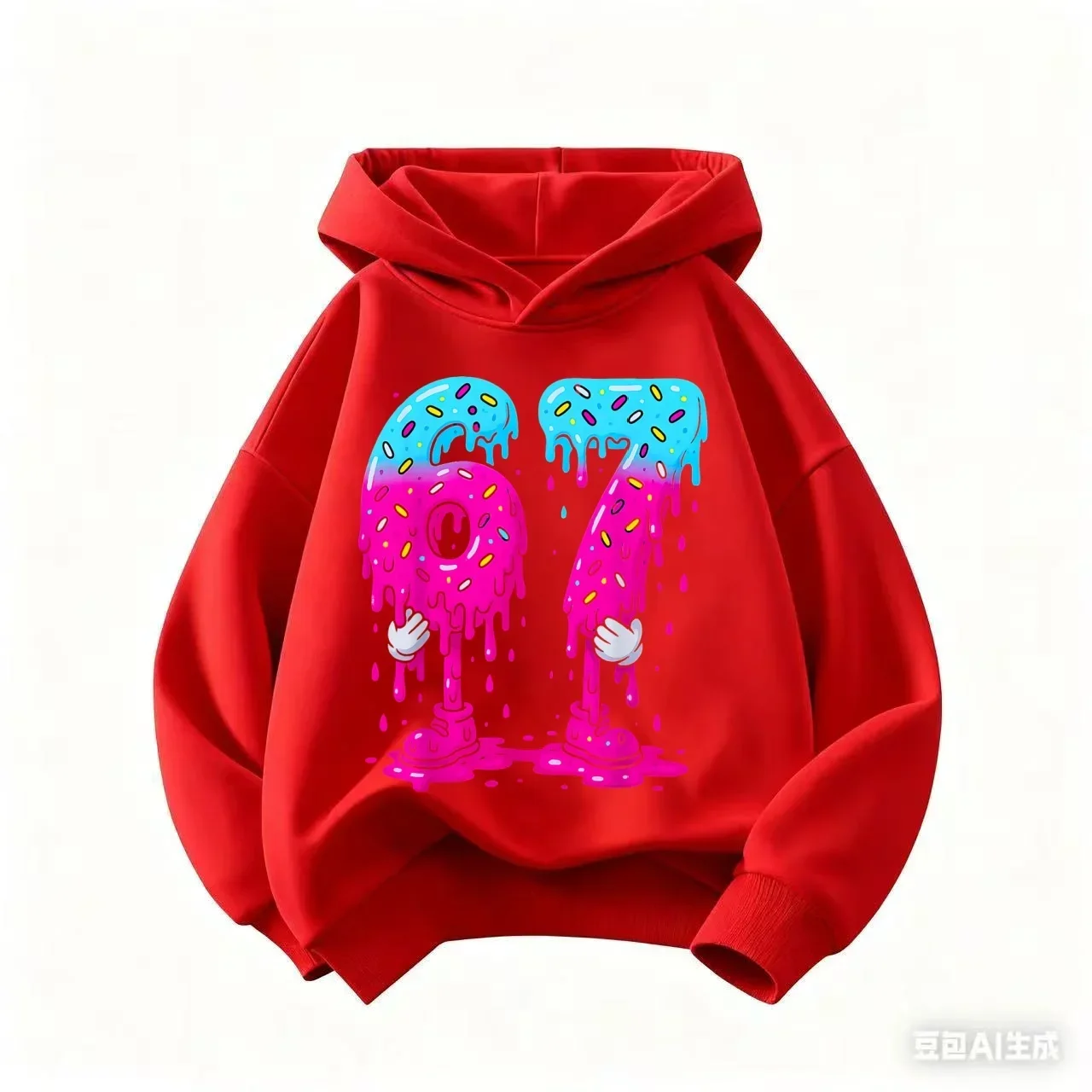 Einhorn-Hoodie für Kinder 67 Regenbogen Niedlicher Kawaii Cartoon Glitzernder Mädchen Lustiger Trendiger Oversized Lässiger Sport-Sweatshirt – Detail 17