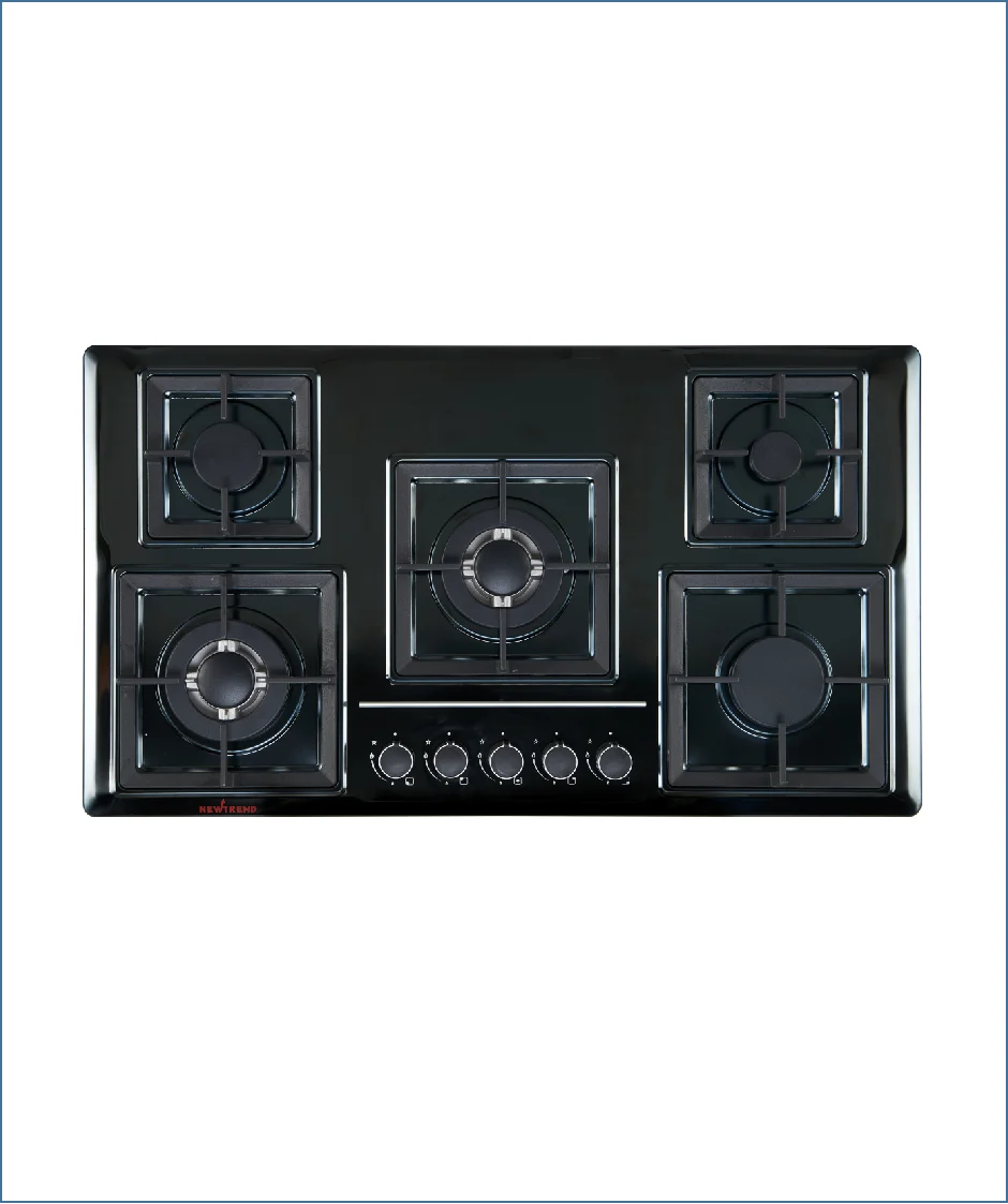 2025年式業務用5口ガスコンロ - 屋外用電気点火式