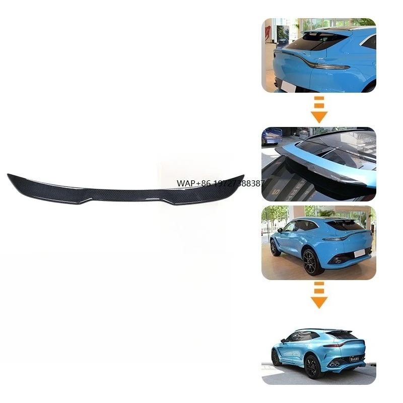 

Type 707 Dry Carbon Fiber Automotive Rear Fender Kit for Aston Martin DBX Roof Spoiler