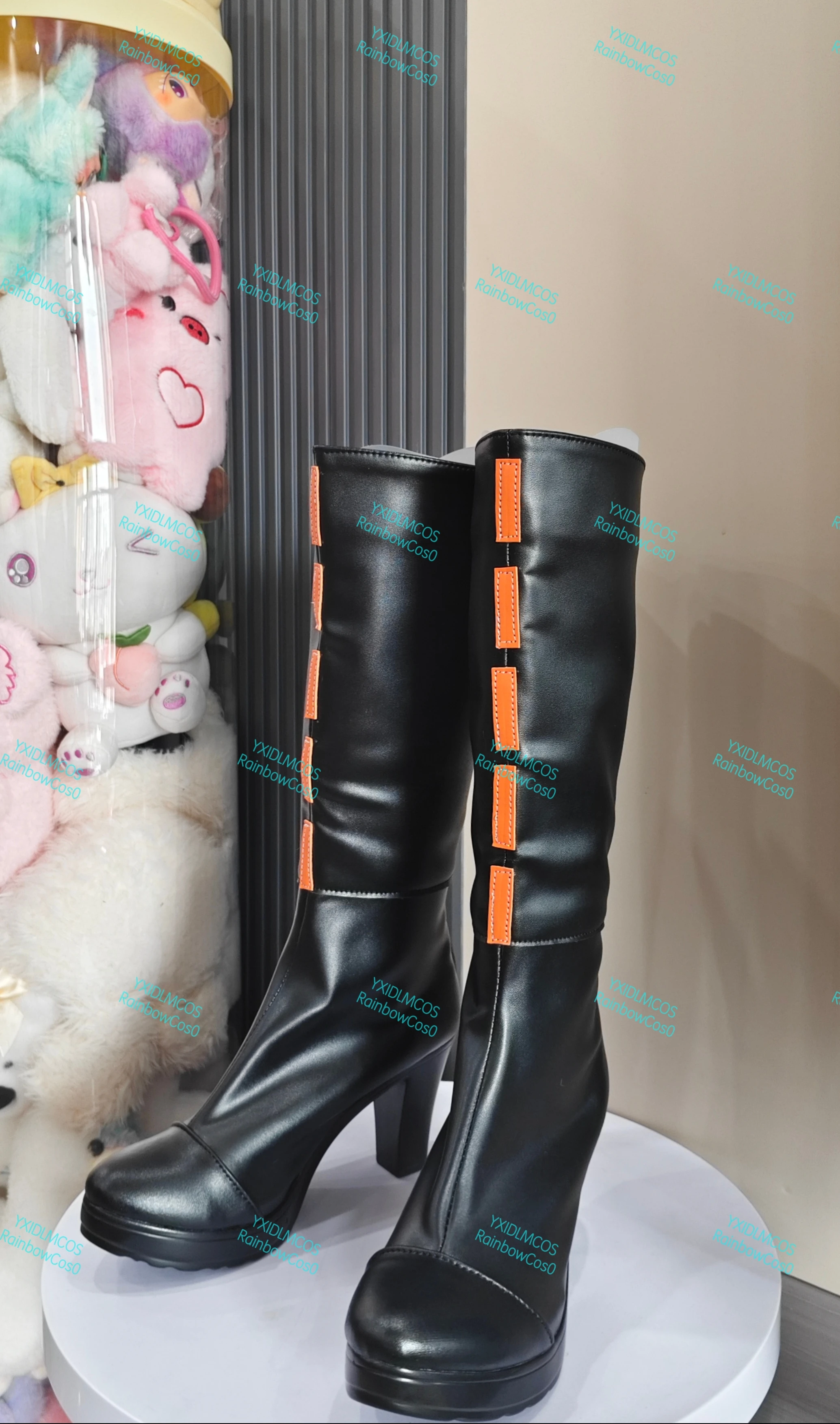 Hero Academia Boku no Hero Akademia Midnight Nemuri Kayama Cosplay Shoes Boots Game Anime Halloween RainbowCos0 W1514