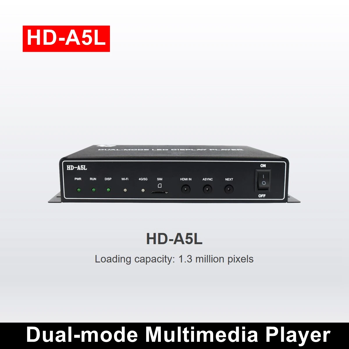 Huidu Dual-mode LED Display Player HD-A5L Synch And Asynch Sending Box