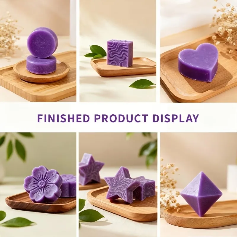 DIY Fashion Bag Clear or White Glycerin Soap Base - Organic Vegan Melt Pour Soap for Handmade Bath Foaming Butter view 5