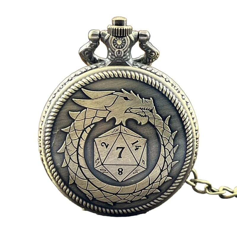 

Mini Polyhedral Set Pocket Watch Case Polyhedral Micro Cubes Micro Dices Set Alloy Material for RPG and Card Games Dropshipping