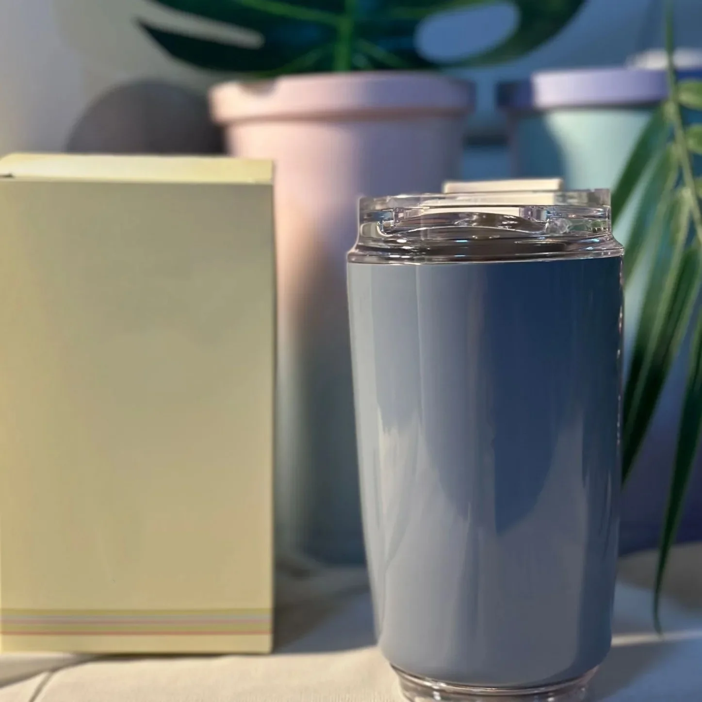 240 ml Getränkebecher Reise Tragbarer Trinkbecher Edelstahl Vakuum Auslaufsicher Kaffee Heiß & Kalt Isolierbecher Großhandel sme