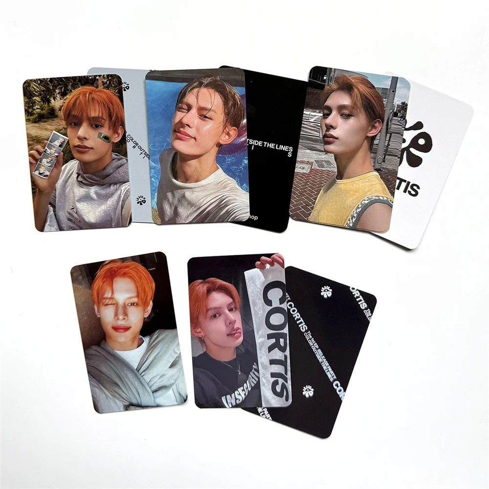 بطاقات الصور KPOP CORTIS HD Keonho James Juhoon Martin Seohyeon بطاقات LOMO الشخصية مزدوجة الجانبين مجموعة مراوح البطاقات البريدية اللامعة #5