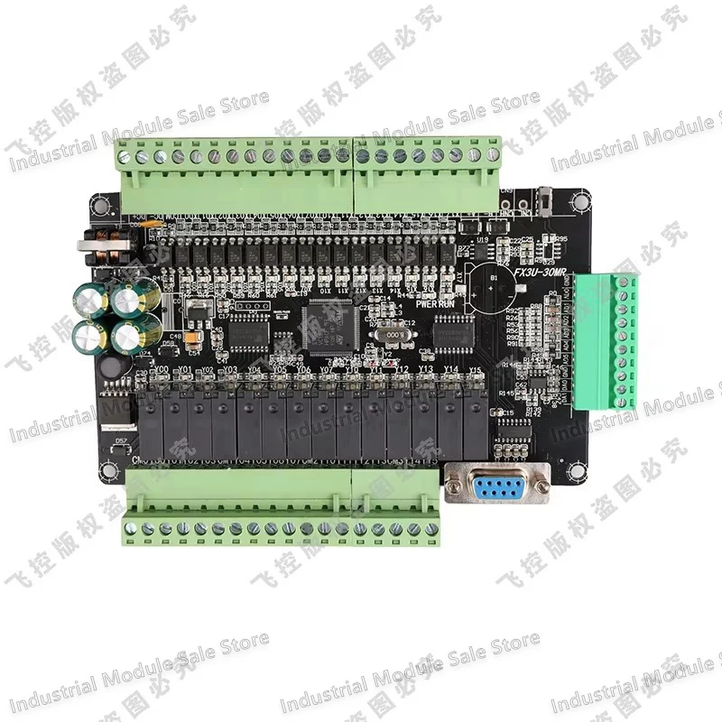 

FX3U-30MR 485 is compatible with FX1N FX2N domestic PLC high-speed control board