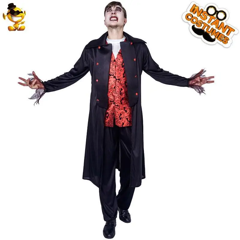 

loween Adult Men's Terror Par Costume Ghost Festival Large Men's loween Costume KTV Dr PU Material