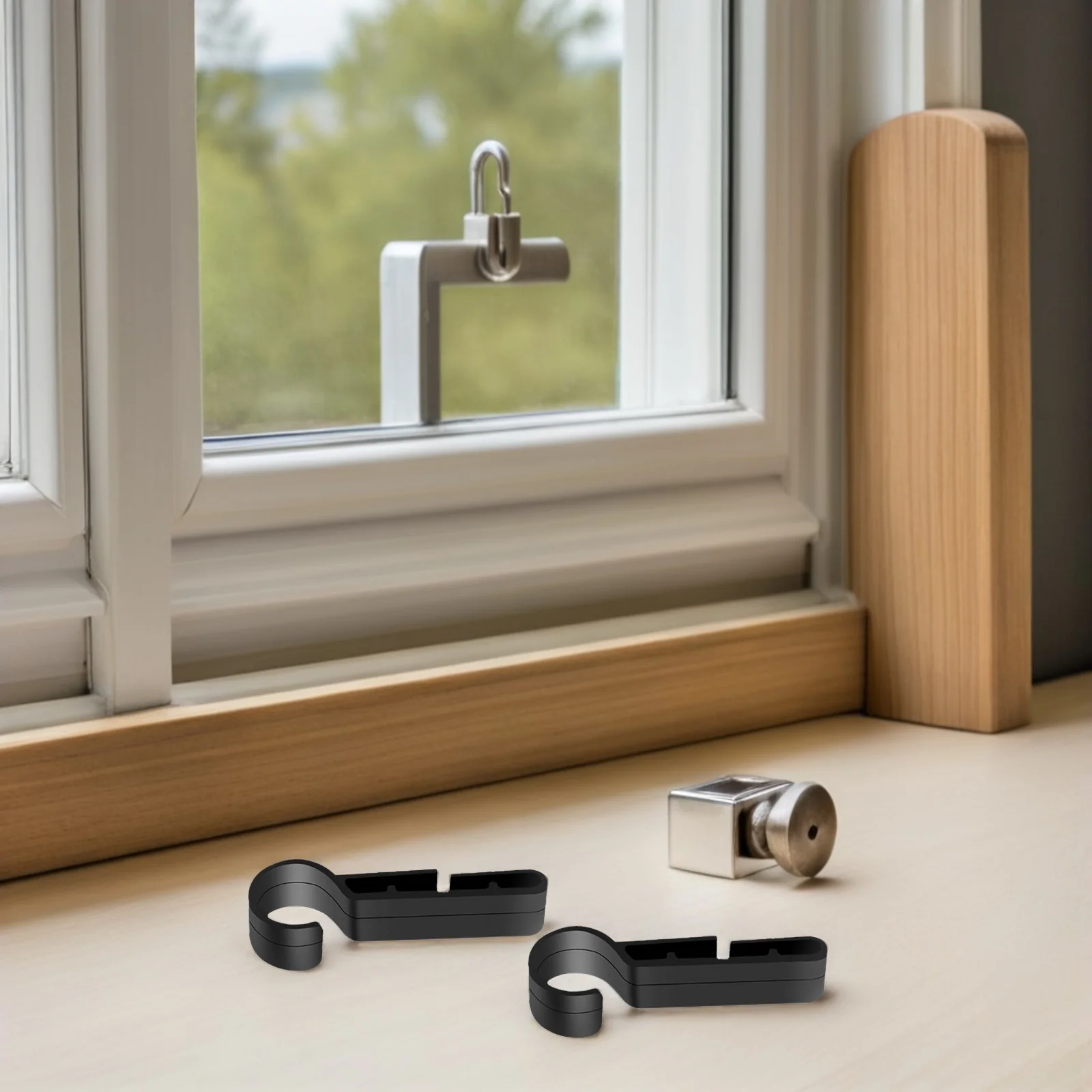 10 قطع من مشابك القبعة الصلبة للمصابيح الأمامية، حاملات تثبيت خفيفة الوزن من البلاستيك، مشابك مصباح يدوي آمنة، مشبك إضاءة قبعة صلبة #4