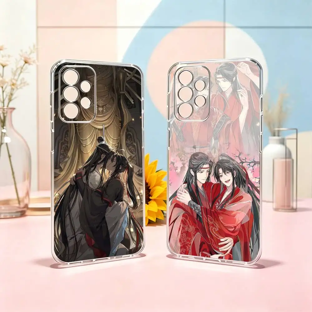 Grandmaster Demonic Cultivation Phone Case For Samsung S25,S24,S21,S22,S23,S30,Ultra,S20,Plus,Fe Transparent Cover Gift