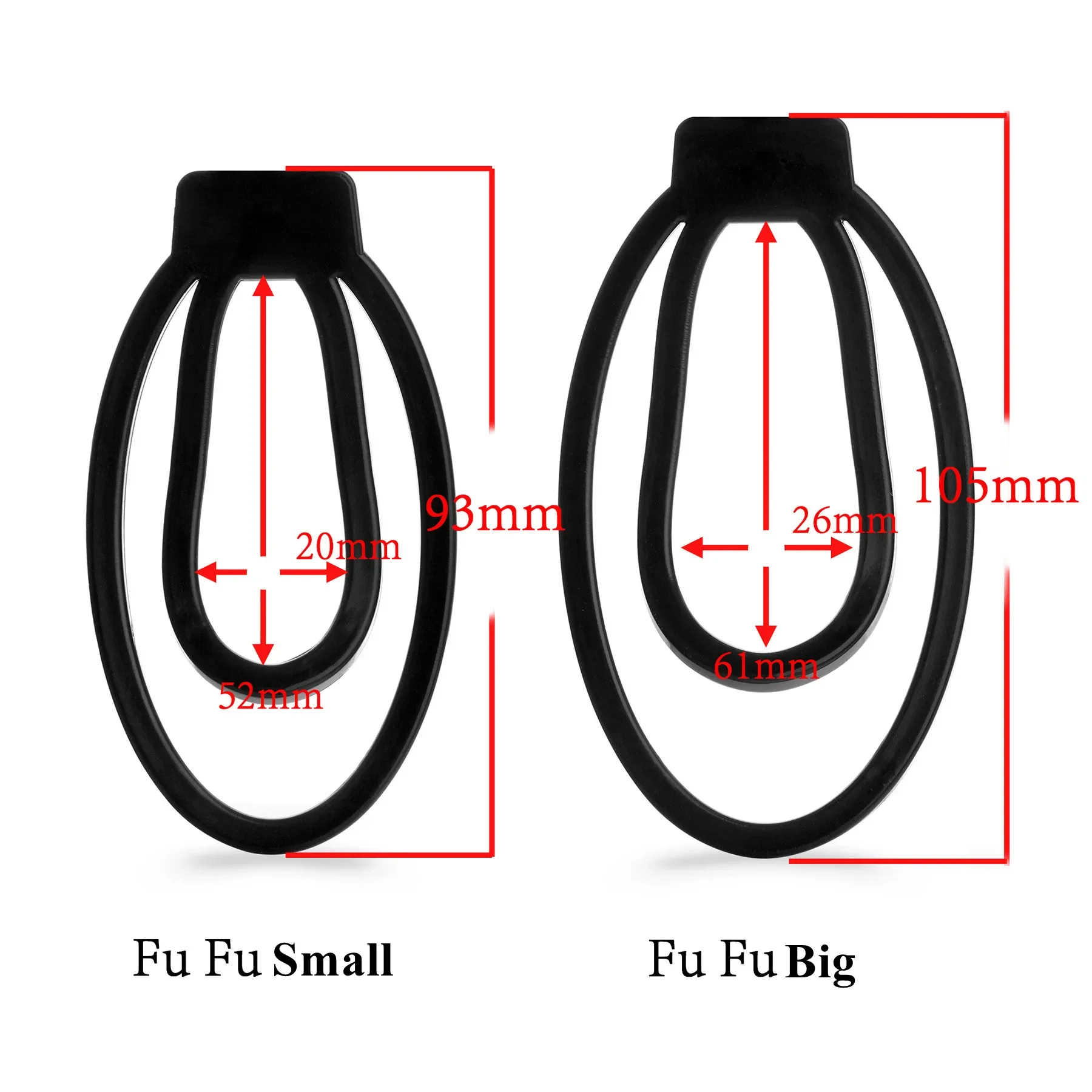 FUFU Clip Panty Chastity Control Bondage Mimic Female Pussy Penis Device Light Training Clip Cock Cage Clearance Price Sex  Toys