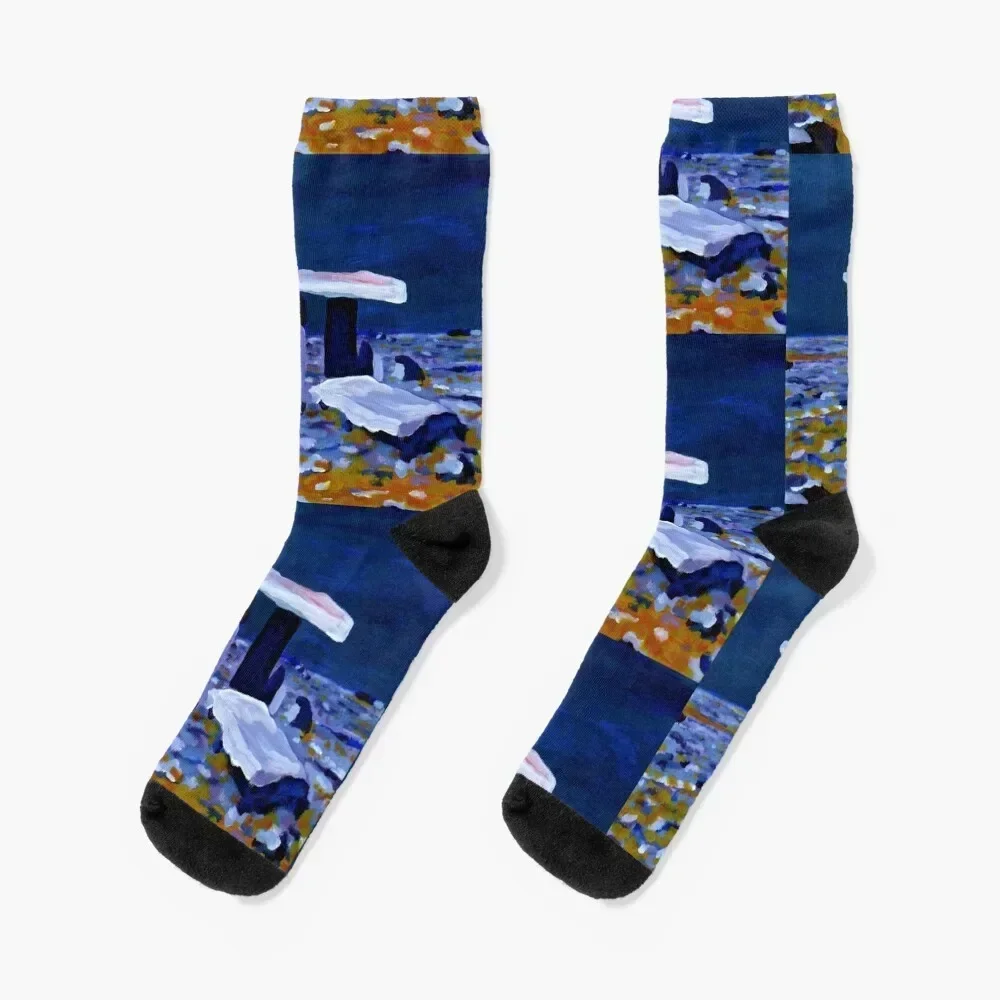 

Poulnabrone II, Clare (Ireland) Socks soccer anti-slip japanese fashion Socks For Girls Men's