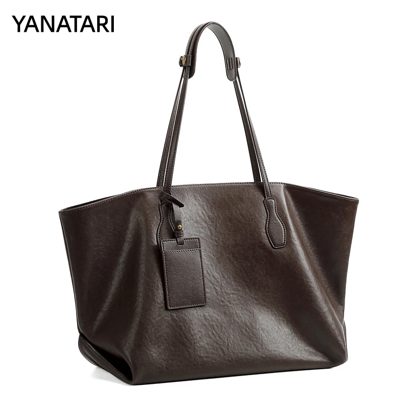 

Роскошная женская сумка на плечо из мягкой кожи, большая вместительная квадратная модная сумка-тоут, корейская модная сумка для покупок, сумки для подмышек