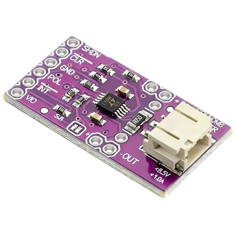 LXYB18B LTC4150 Coulomb Counter Module High-Side Current Monitor Battery Charge/Discharge Detection Li- Power Monitoring