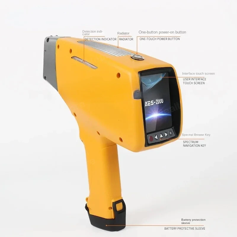 Alloy Analyzer Metal Content Multi-Element Analyzer Handheld Spectrometer