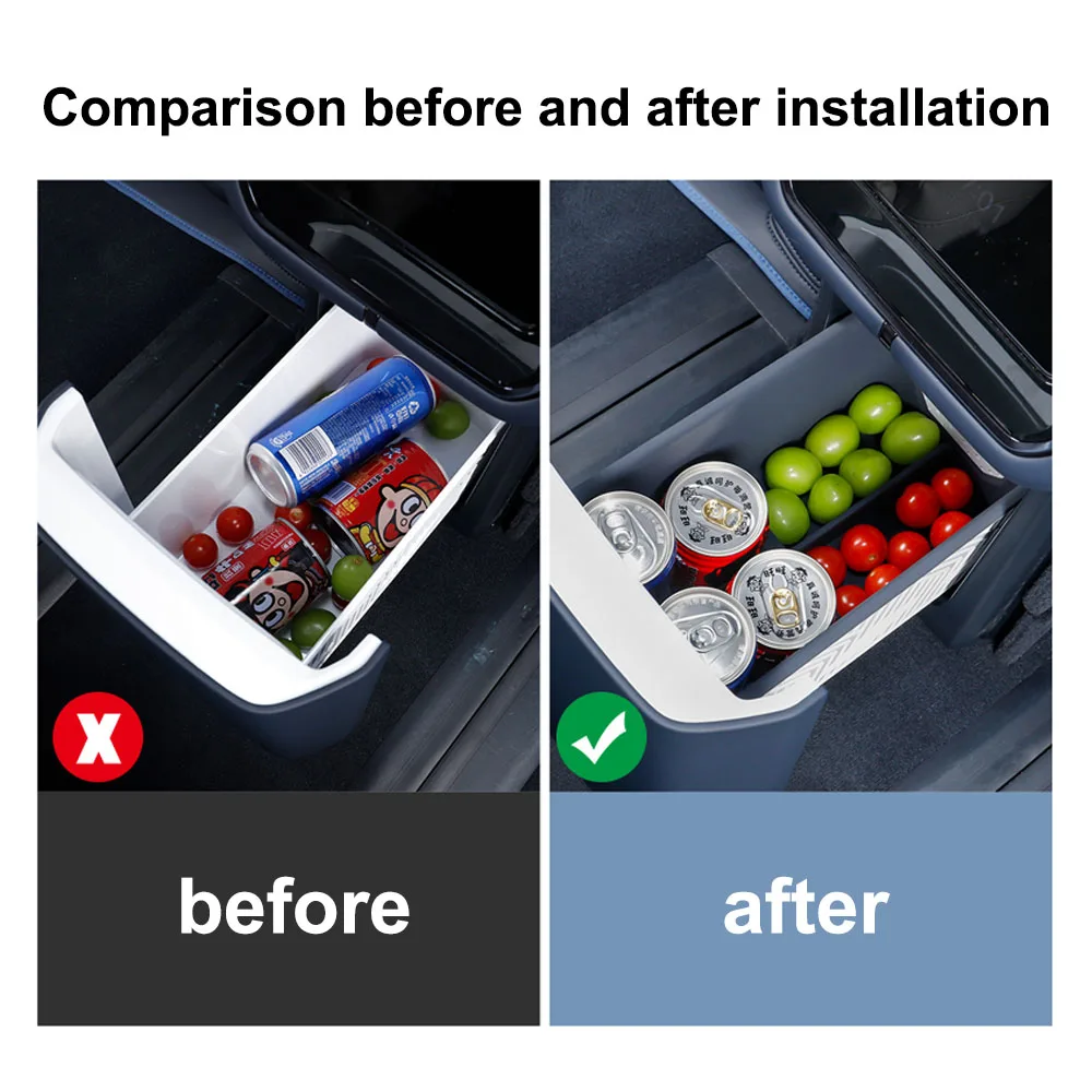 وسادة حماية من السيليكون للثلاجة الخلفية لـ ZEEKR 9X 2025 2026 ملحقات تعديل السيارة مقاومة للخدش ومقاومة للاهتراء #3