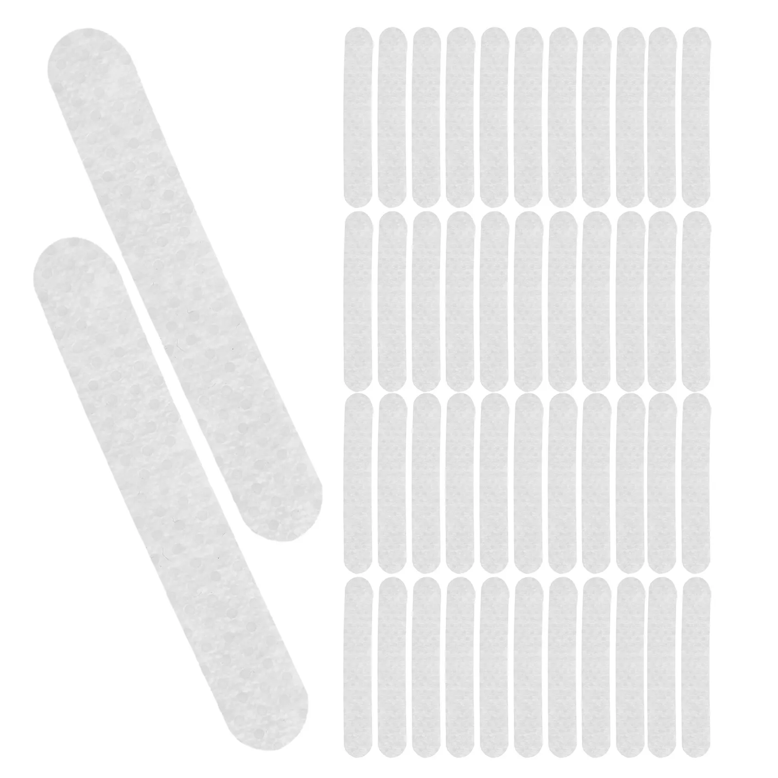 150Pcs Non Slip Hanger Grip Strips Silicone Hanger Pads Universal Fit Prevent Slipping Preserve Garment Shape