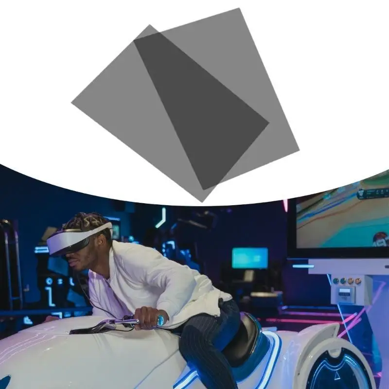 H7JF Поляризационная пленка Клей поляризованный лист линейный поляризационный фильм фильтр для ЖК -экрана по ремонту физического