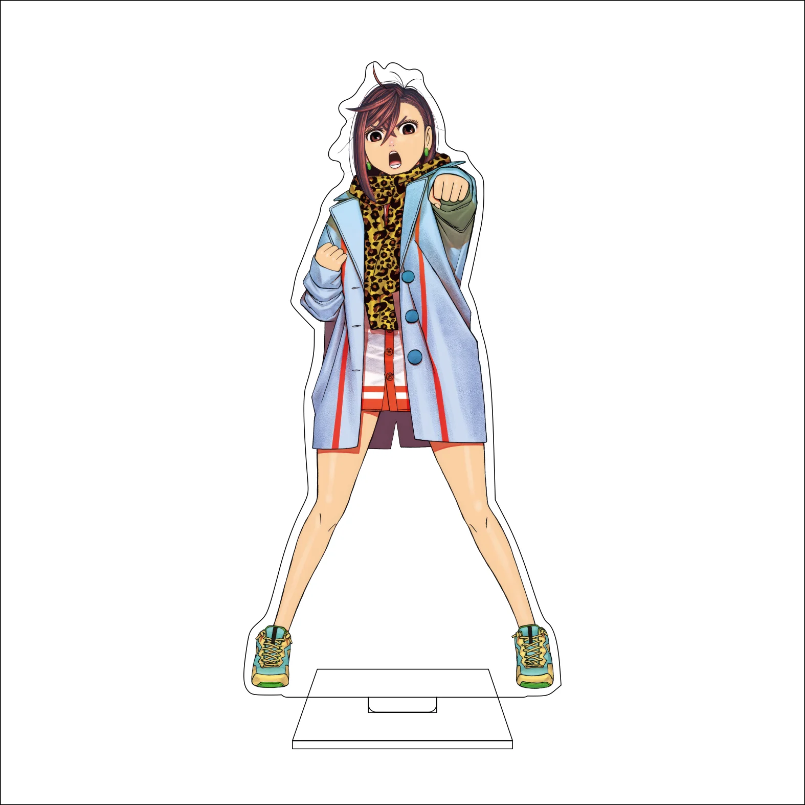 16CM Anime DAN DA DAN Cosplay Acrylic Figure Stand Plate Shiratori Aira Takakura Ken Ayase Momo Ornaments Gifts view 5
