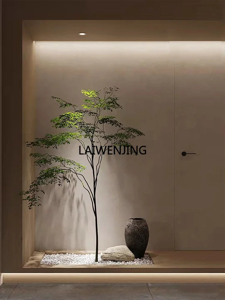 MQ simulation green plant landscaping indoor landscape banyan light luxury bionic plant fake tree potted plant