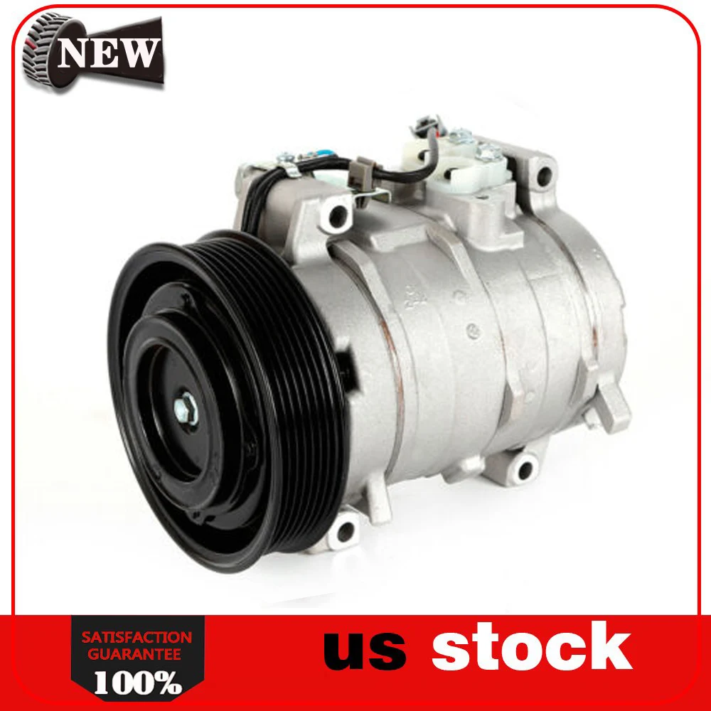 A/C AC Compressor With Clutch For Honda Accord 2.4L 2003 2004 2005 2006 2007