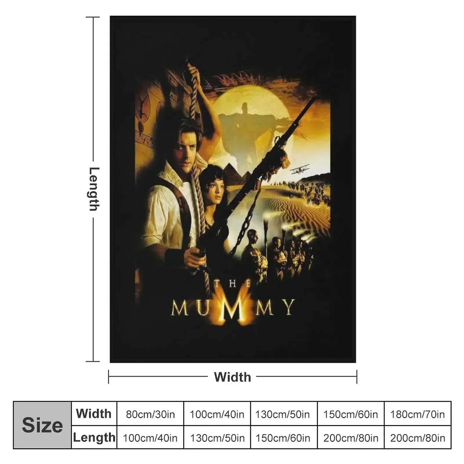 New Vintage The Mummy More Like the Daddy Throw Blanket For Sofa Thin valentine gift ideas Multi-Purpose Summer Blankets