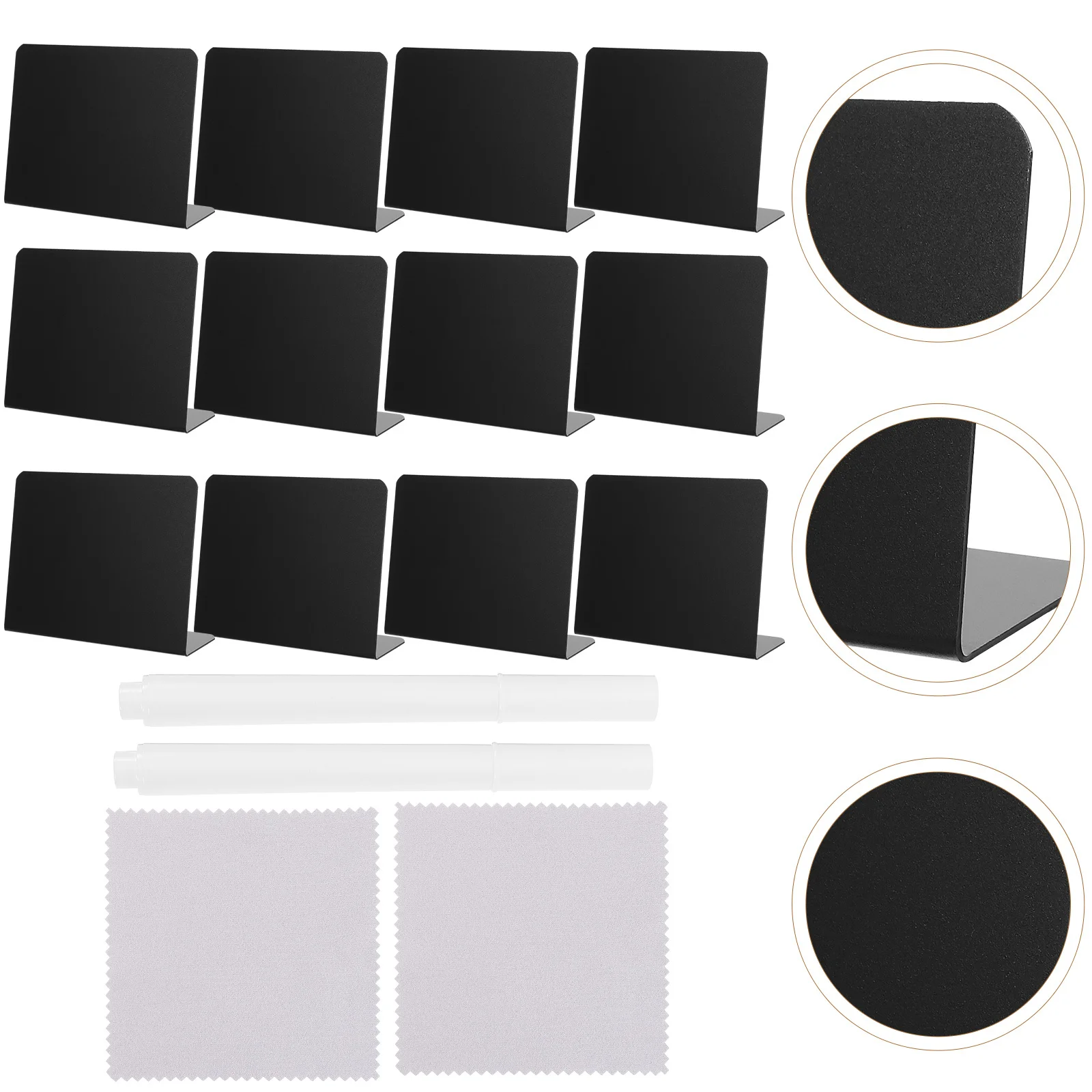 

1 Set Mini Price Boards Desktop Blackboards For Menu Writing Display Chalkboards Message Signs Multifunctional Restaurant Supply