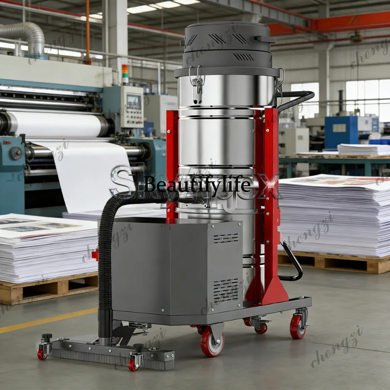 81 Battery Powered Industrial Vacuum Cleaner Wireless High Suction Wet Dry  Factory  Decoration Dust Material Waste Collection