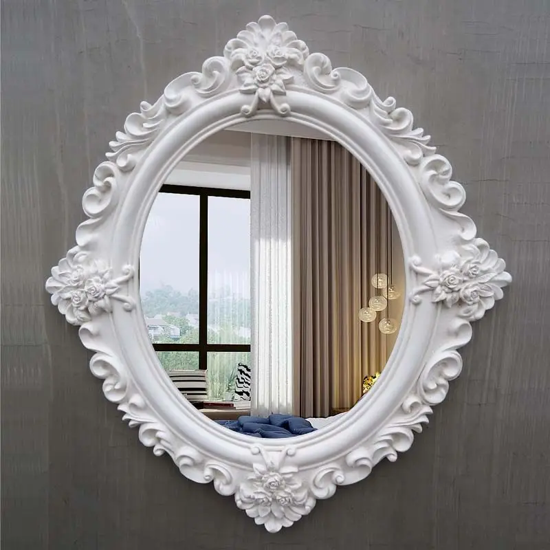 Entrance Hall Decorative Mirrors Elegant Nordic Exquisite Decorative Mirrors Wall Art Unique Dekoration Zimmer Decorations Home