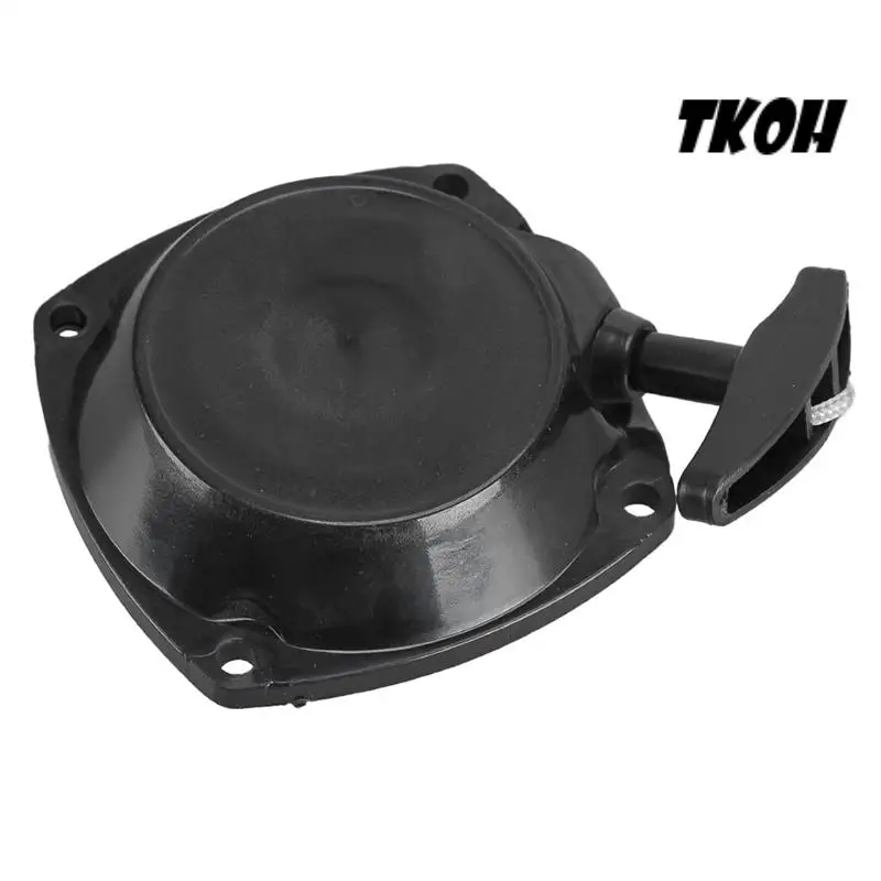 

TKOH-Trimmer Recoil Pull Starter Black Fit For Bestgreen GO-On ALPINA BG34DB BG40DB BMD3400 Brushcutter Launcher