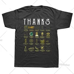 Thanks  Chemistry Galaxy Math Physics Scientists Astronomy Biology T Shirts Funny School Teacher Science Short Sleeve T-shirt