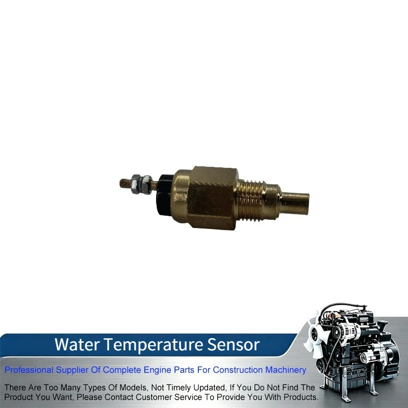 4371318 Water Temperature Sensor For Isuzu Engine 4HK1 6WG1 For Hitachi Excavator EX100-5 EX120-5 EX200-3 EX200-5 EX400-5