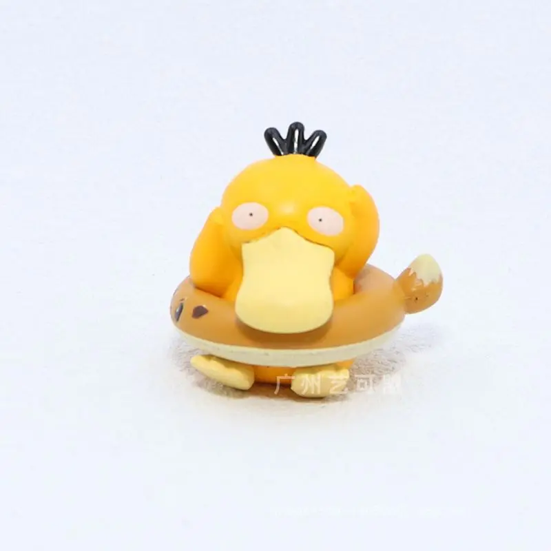 Pokemon Anime Gashapon Capsule Toy Piplup Figurine Slowpoke Doll Pikachu Psyduck Eevee Action Figures Model Ornaments Toys Gifts