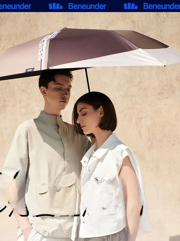 

Большой зонт-парасоль Le Sunade для двоих, водонепроницаемый, ветрозащитный, для защиты от солнца и дождя