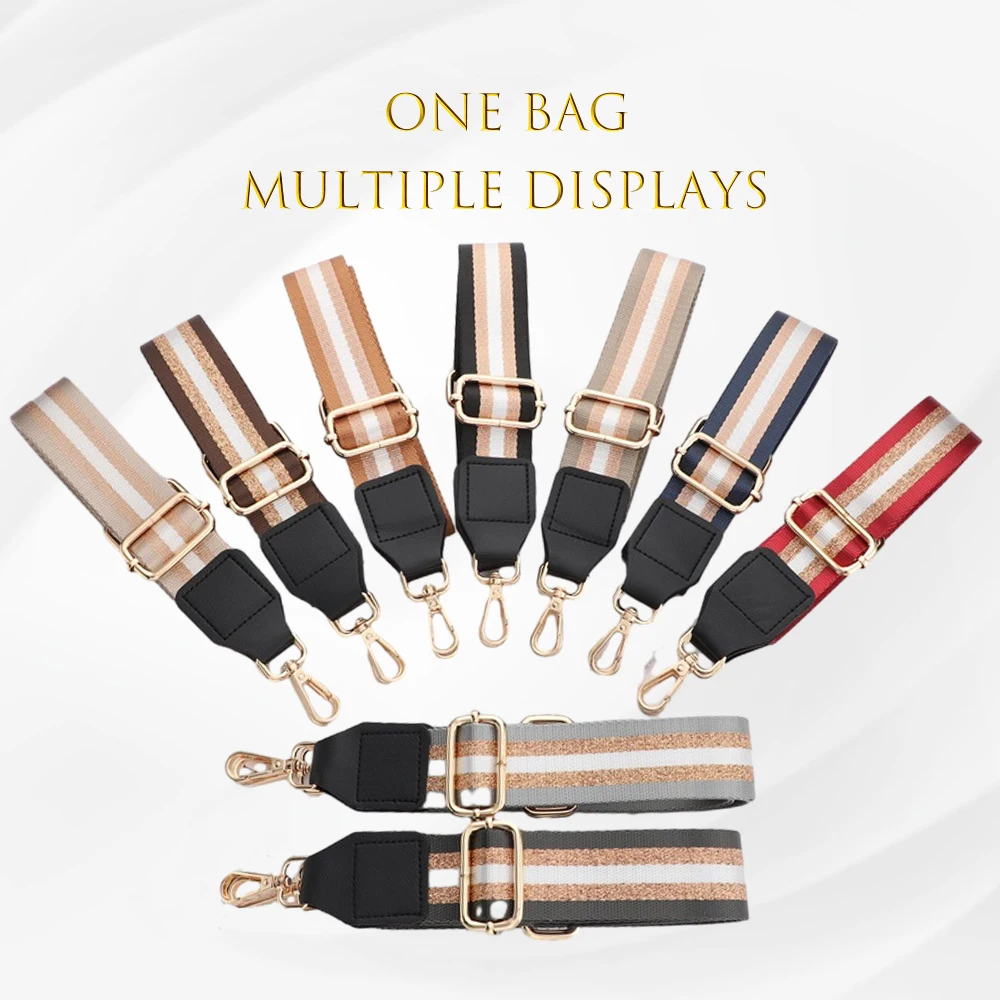 Bag Bandage Replacement Crossbody New Handles Handbag Accessories Colourful Bag Belt Detachable Fashionable Sling Shoulder Strap